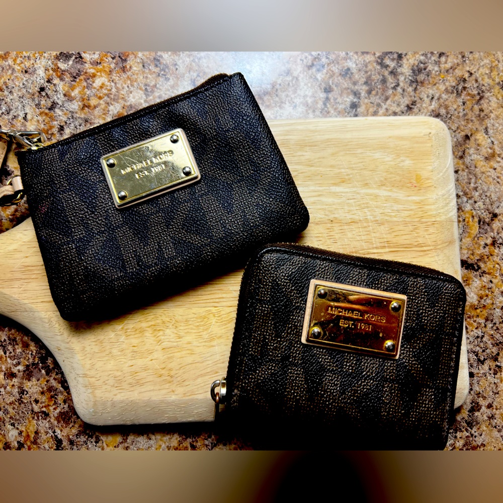 Michael Kors wallet and coin purse
